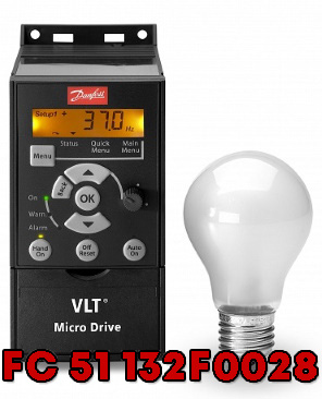 Danfoss VLT Micro Drive FС 51 5,5 кВт 132F0028
