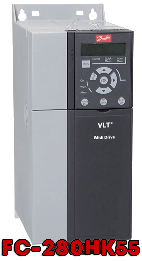 Danfoss VLT® Midi Drive FC 280 0,55 кВт FC-280HK55