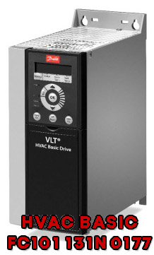 Danfoss VLT HVAC Basic Drive FC 101 0,75 кВт 131N0177