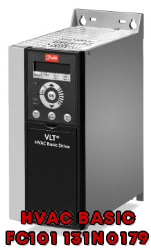 Danfoss VLT HVAC Basic Drive FC 101 1,5 кВт 131N0179