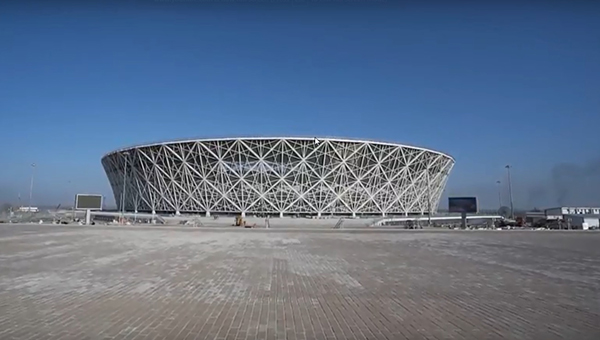 использование оборудования данфосс на стадионе в Волгограде