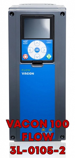 Преобразователь частоты Danfoss Vacon 100 FLOW VACON0100-3L-0105-2-flow