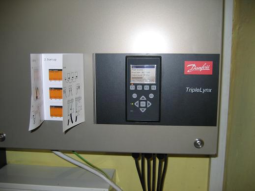 Техническое помещение с инвертором Danfoss TLX Pro мощностью 12,5 кВт