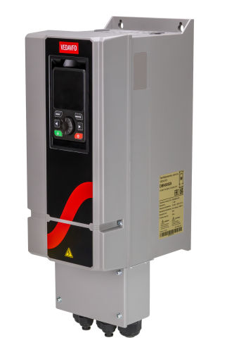 Преобразователи частоты VEDA VFD VF-500 с нормальной перегрузкой — ABN00425B — VF-500-P2K2-0006-A-T4-E20-B-C2-D