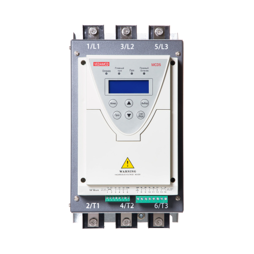 Устройство плавного пуска VEDA MCD5 — MCD52009 — VM-50-P160-0165-T6-CV2