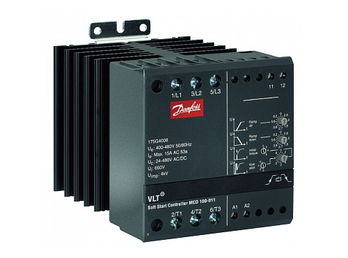 Устройства плавного пуска для асинхронных двигателей MCD 100 Danfoss —175G4004