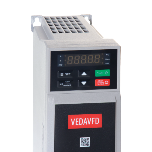 Преобразователь частоты VEDA VFD VF-101 Basic Drive c нормальной перегрузкой  — ABC00028  — VF-101-P7K5-0017-A-T4-E20-B-H