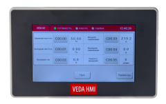 HMI панель для преобразователя частоты VEDA VFD — PBV10302—VC-H-4-SW02