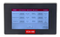 HMI панель для преобразователя частоты VEDA VFD — PBV10301—VC-H-4-SW03