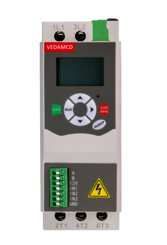 Устройство плавного пуска VEDA MCD7 — MCD71011 — VM-70-P55K-0110-T4-CV2