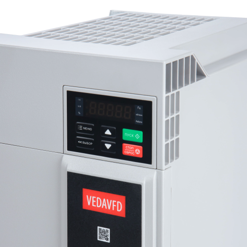 Преобразователь частоты VEDA VFD VF-101 Basic Drive c нормальной перегрузкой  — ABC00042  — VF-101-P185-0340-A-T4-E20-N-H-D