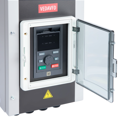 Преобразователь частоты VEDA VFD VF-101 Basic Drive с нормальной перегрузкой — DBC00040 — VF-101-P45K-0090-A-T4-C54-N-H