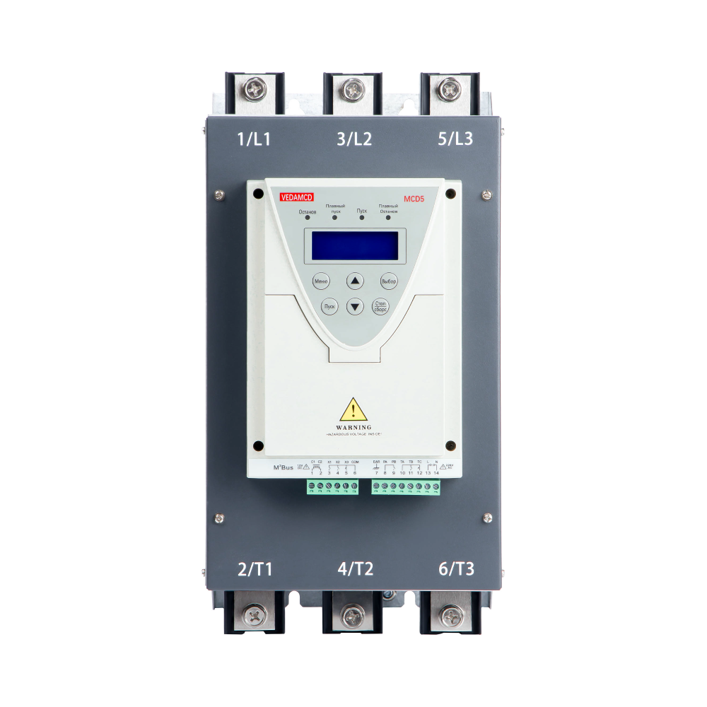 Универсальное и многофункциональное устройство плавного пуска VEDA MCD5